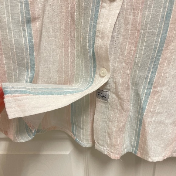 Rails Charlie Button Down in Marbella Stripe - Picture 4 of 11